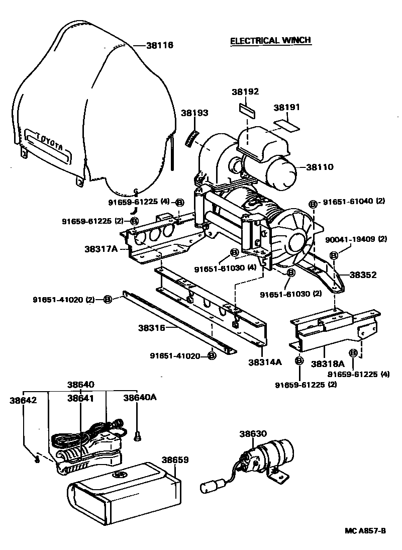 Parts diagram