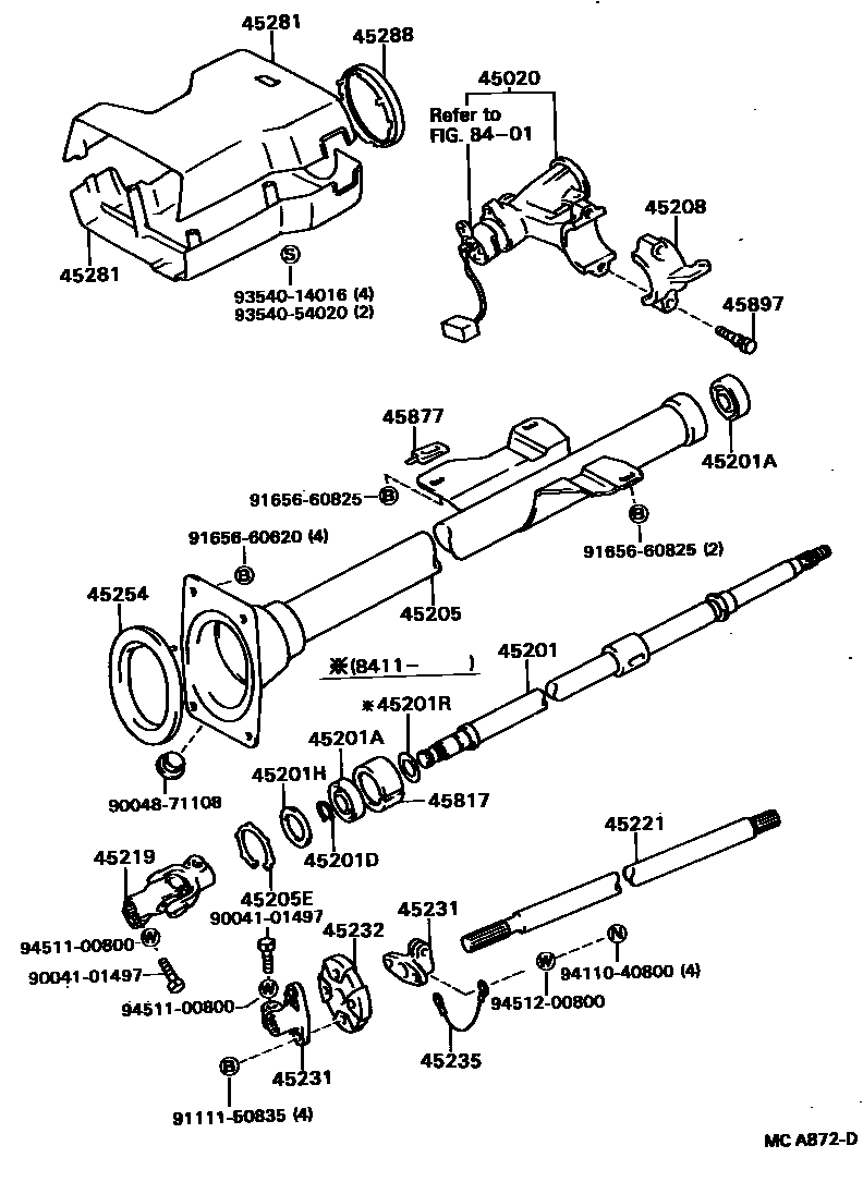 Parts diagram
