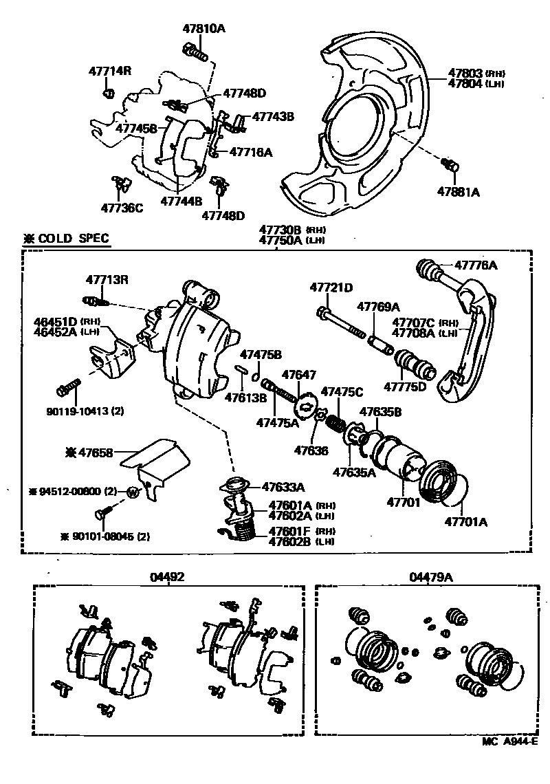 Parts diagram
