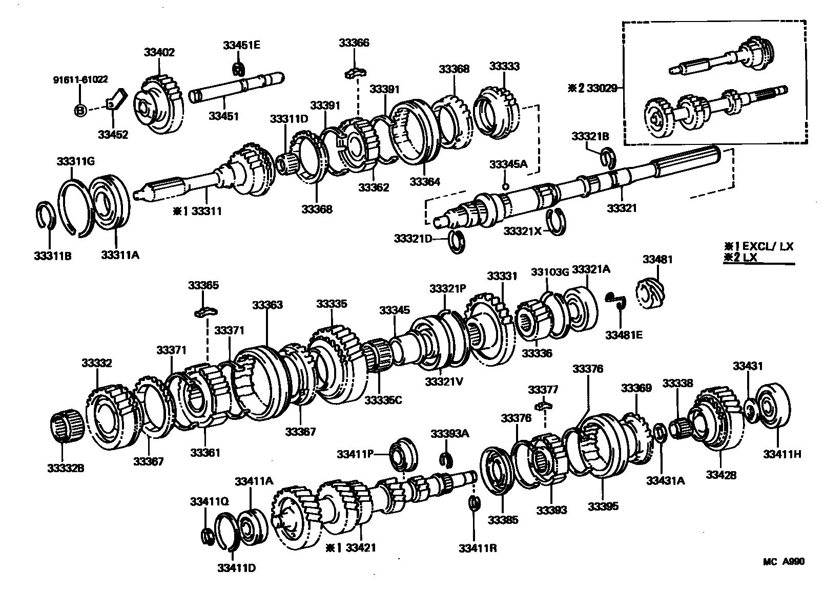 Parts diagram