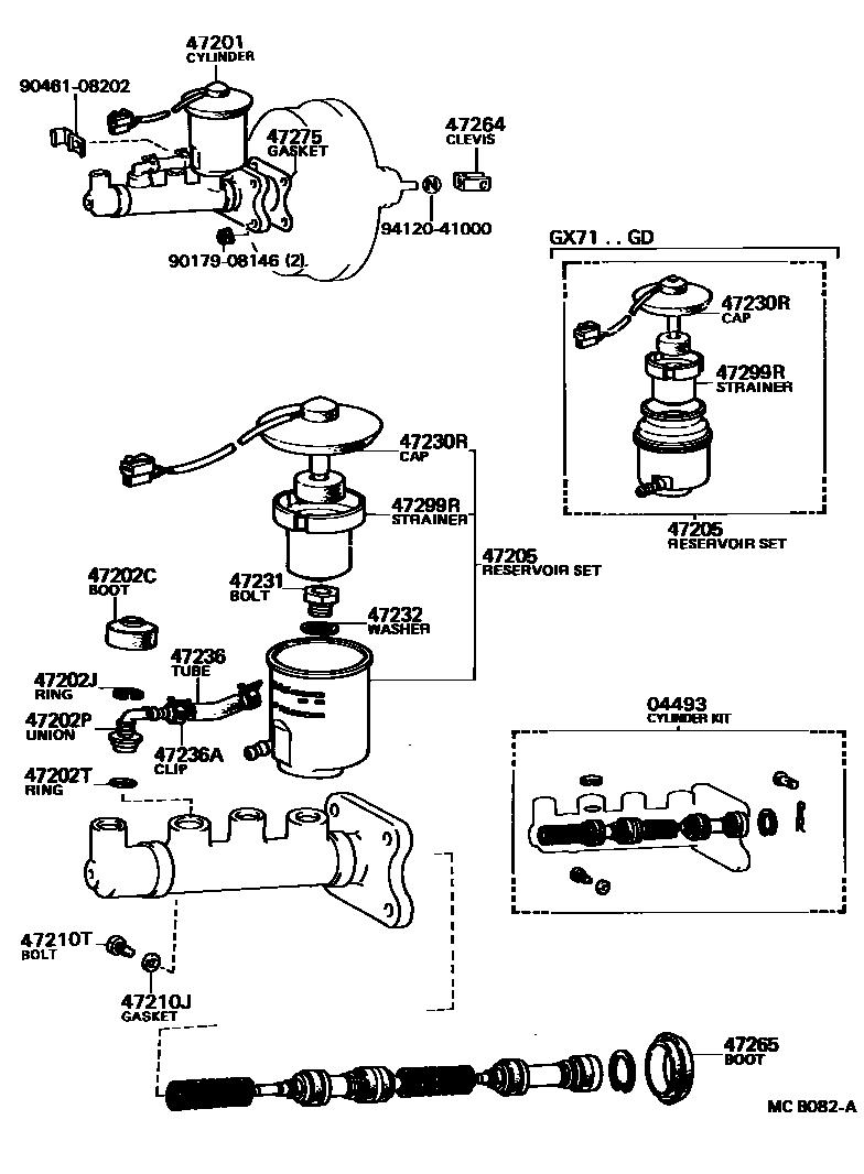 Parts diagram