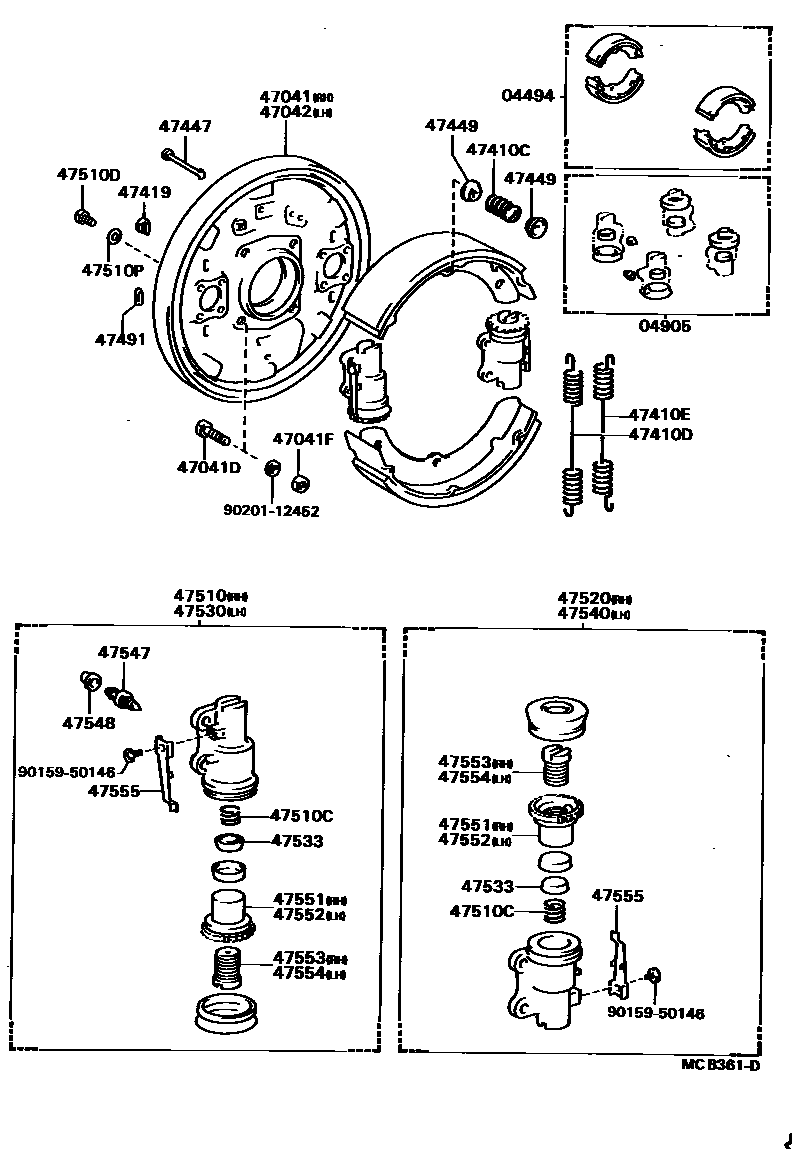Parts diagram