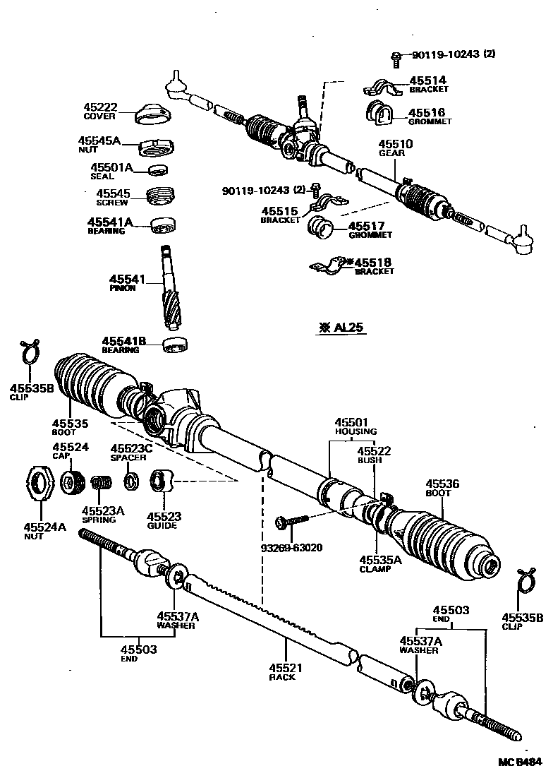 Parts diagram