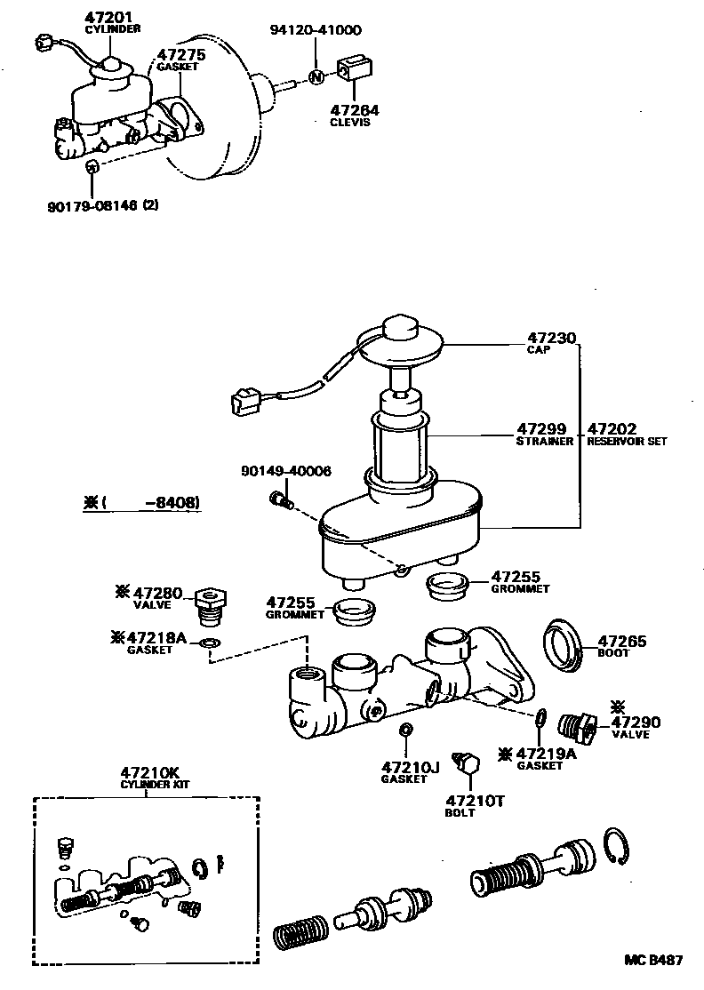 Parts diagram