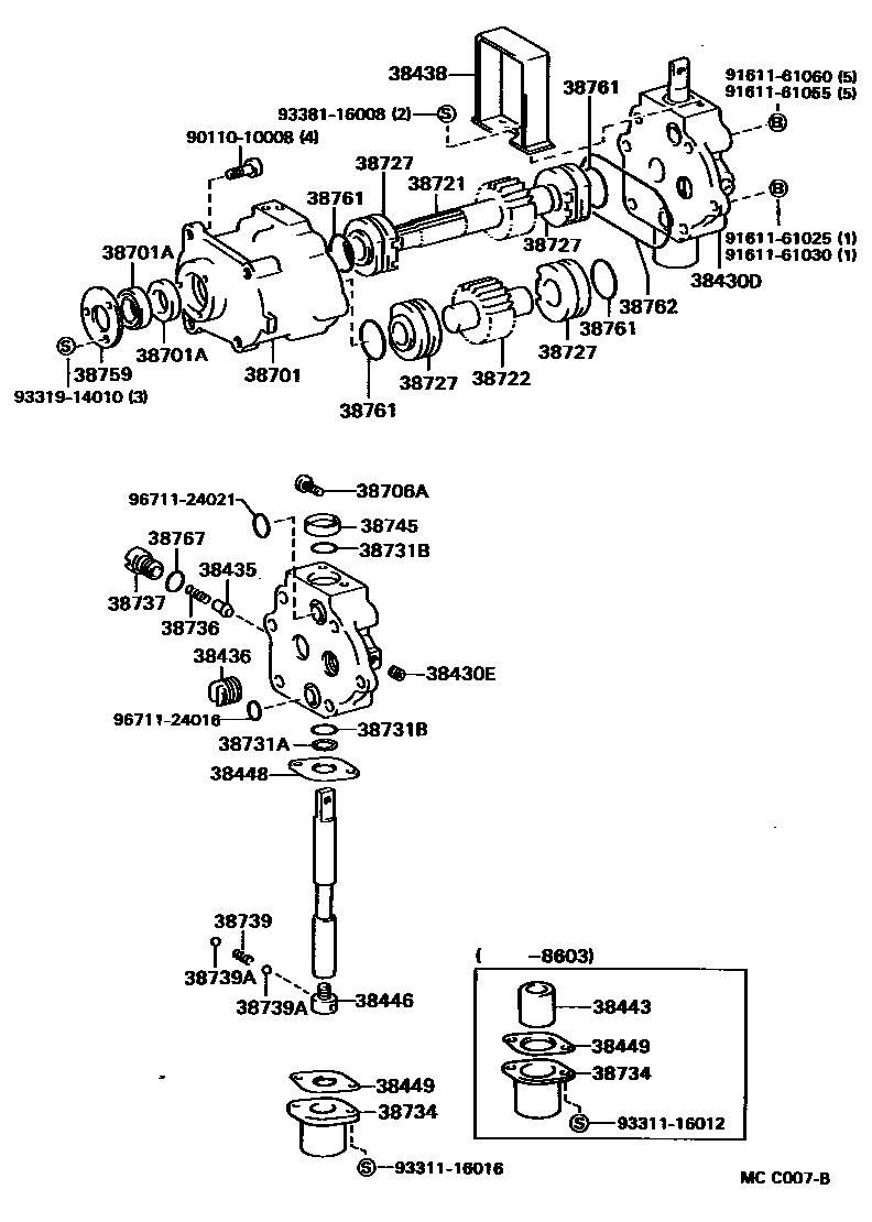 Parts diagram