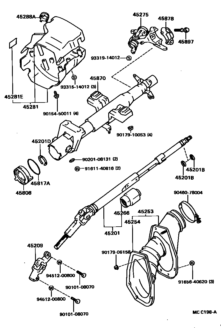 Parts diagram