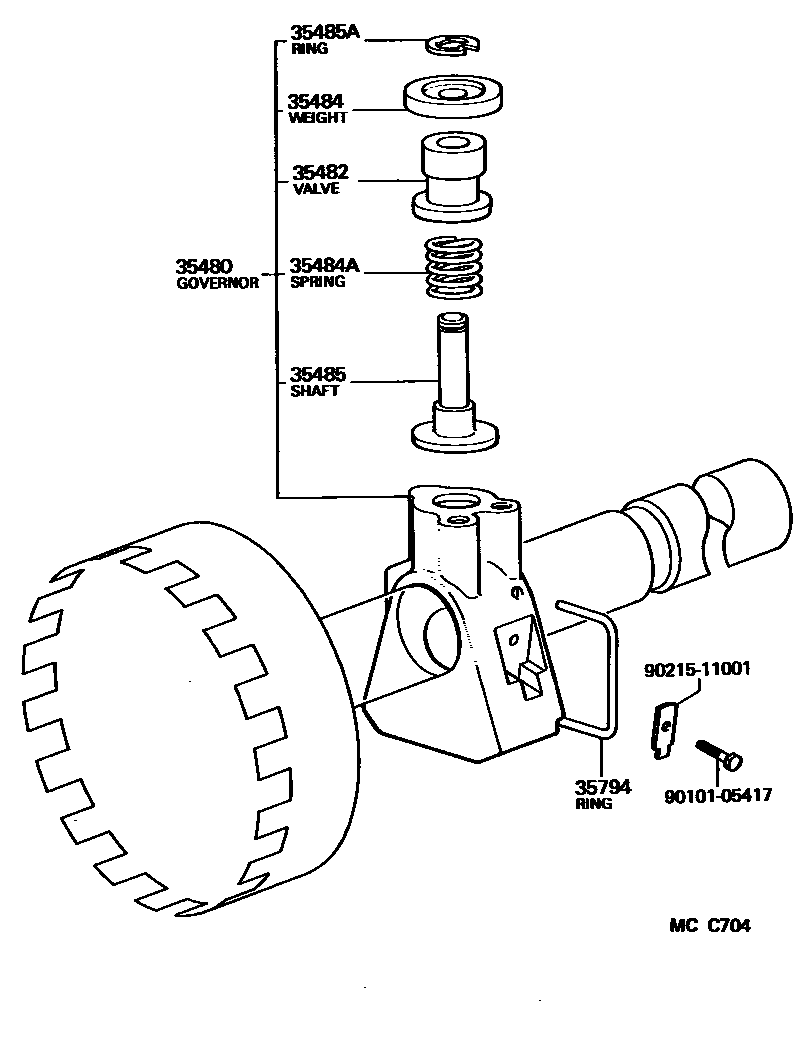 Parts diagram