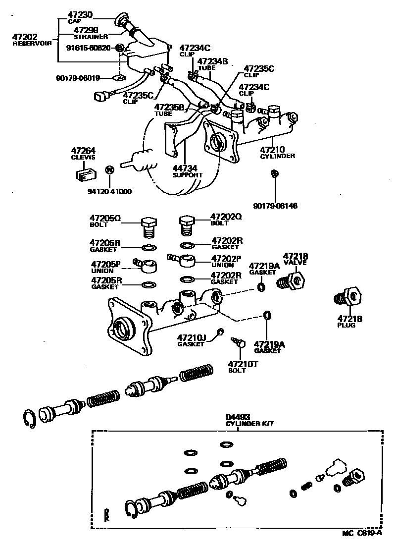 Parts diagram
