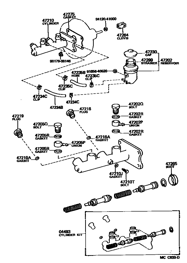 Parts diagram