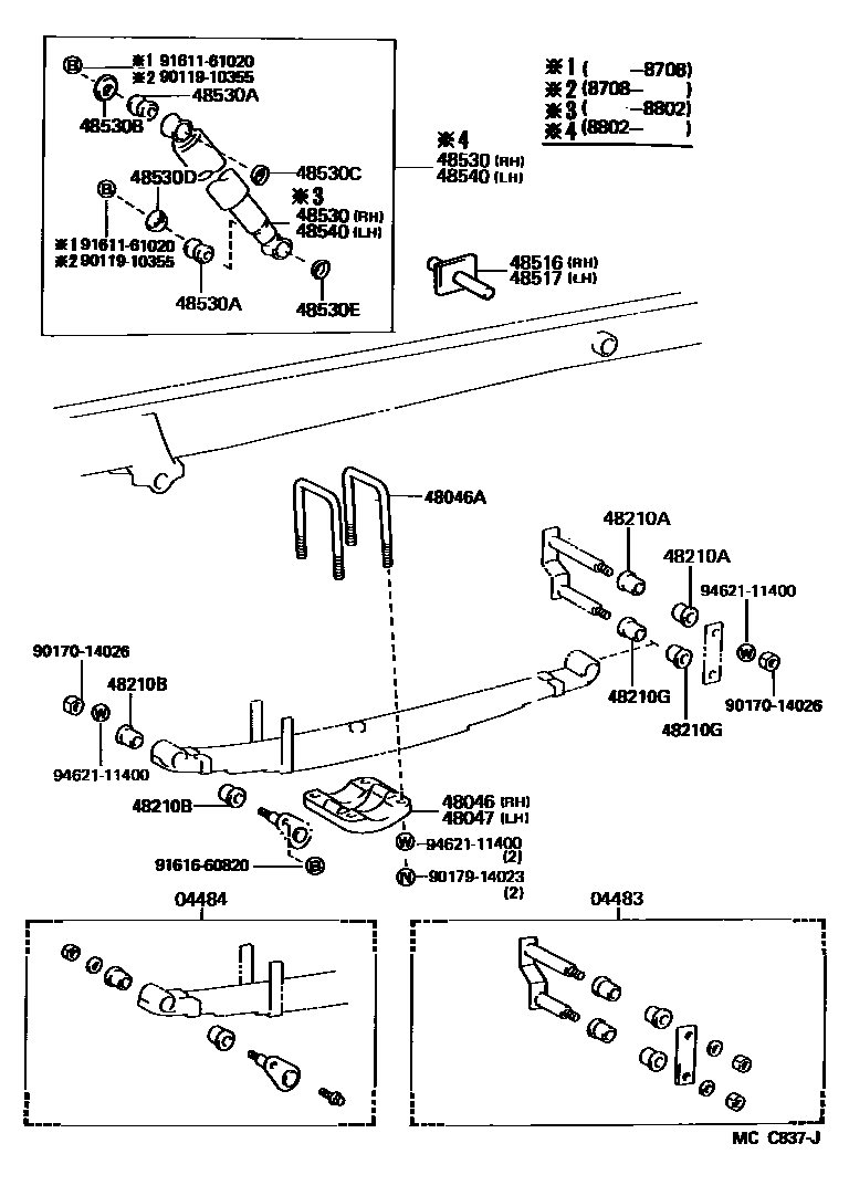 Parts diagram