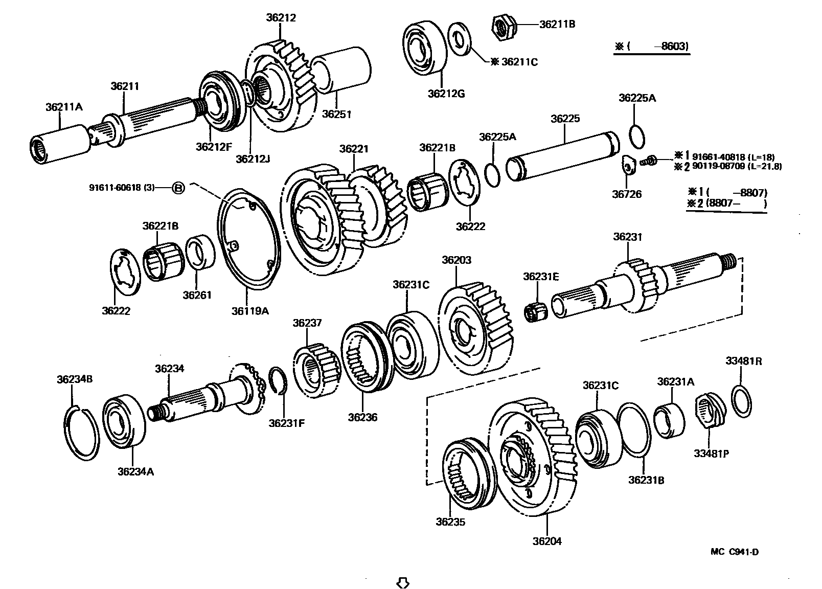 Parts diagram