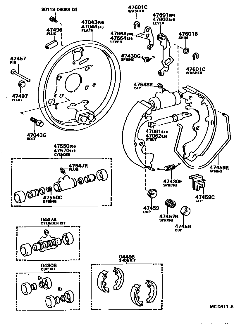 Parts diagram
