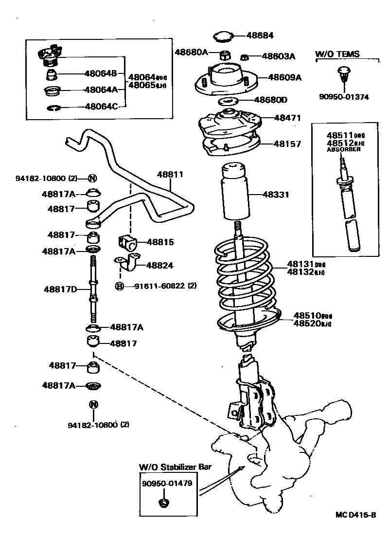 Parts diagram