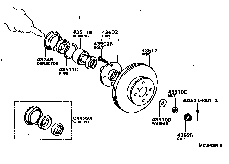 Parts diagram