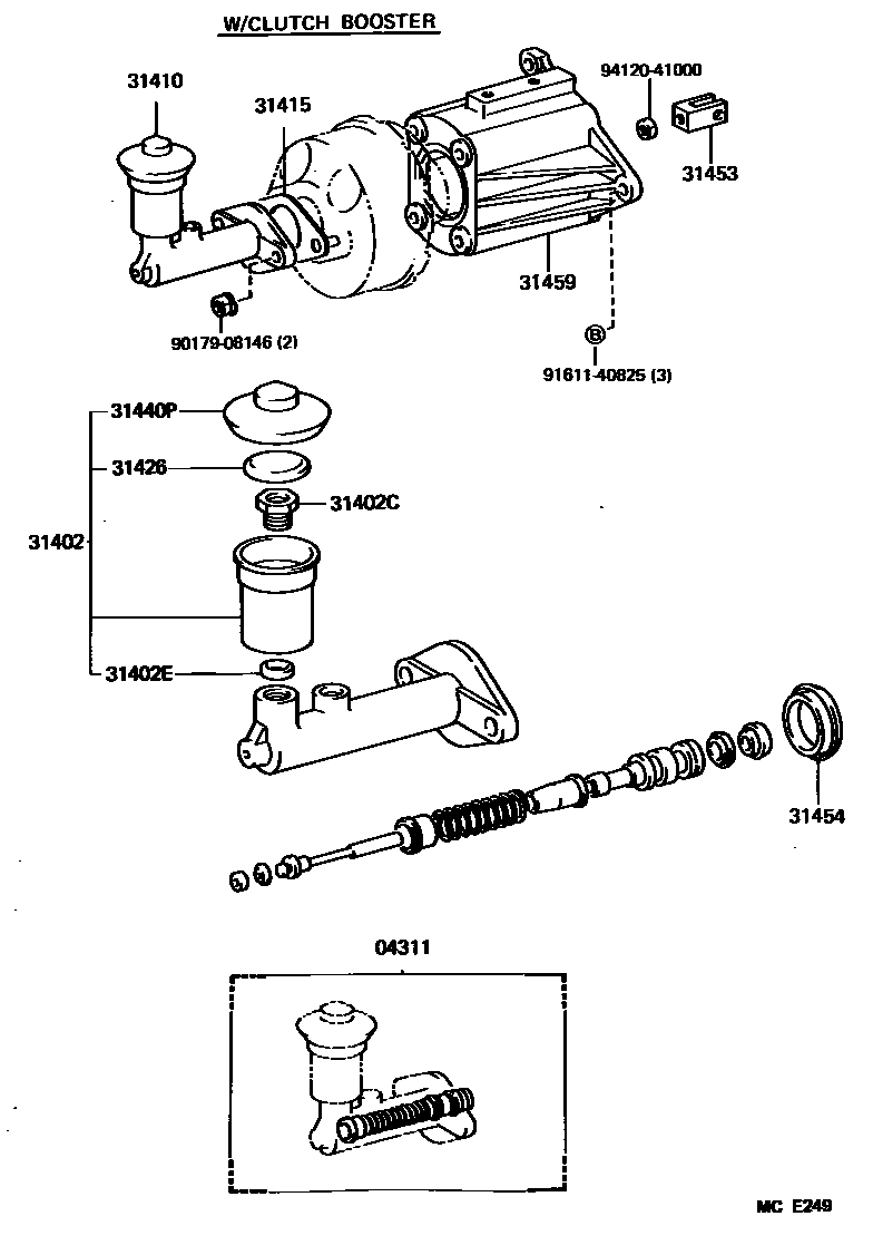 Parts diagram
