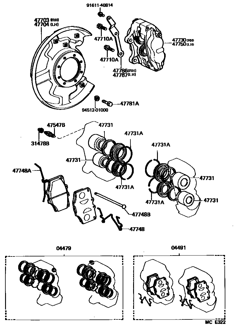 Parts diagram