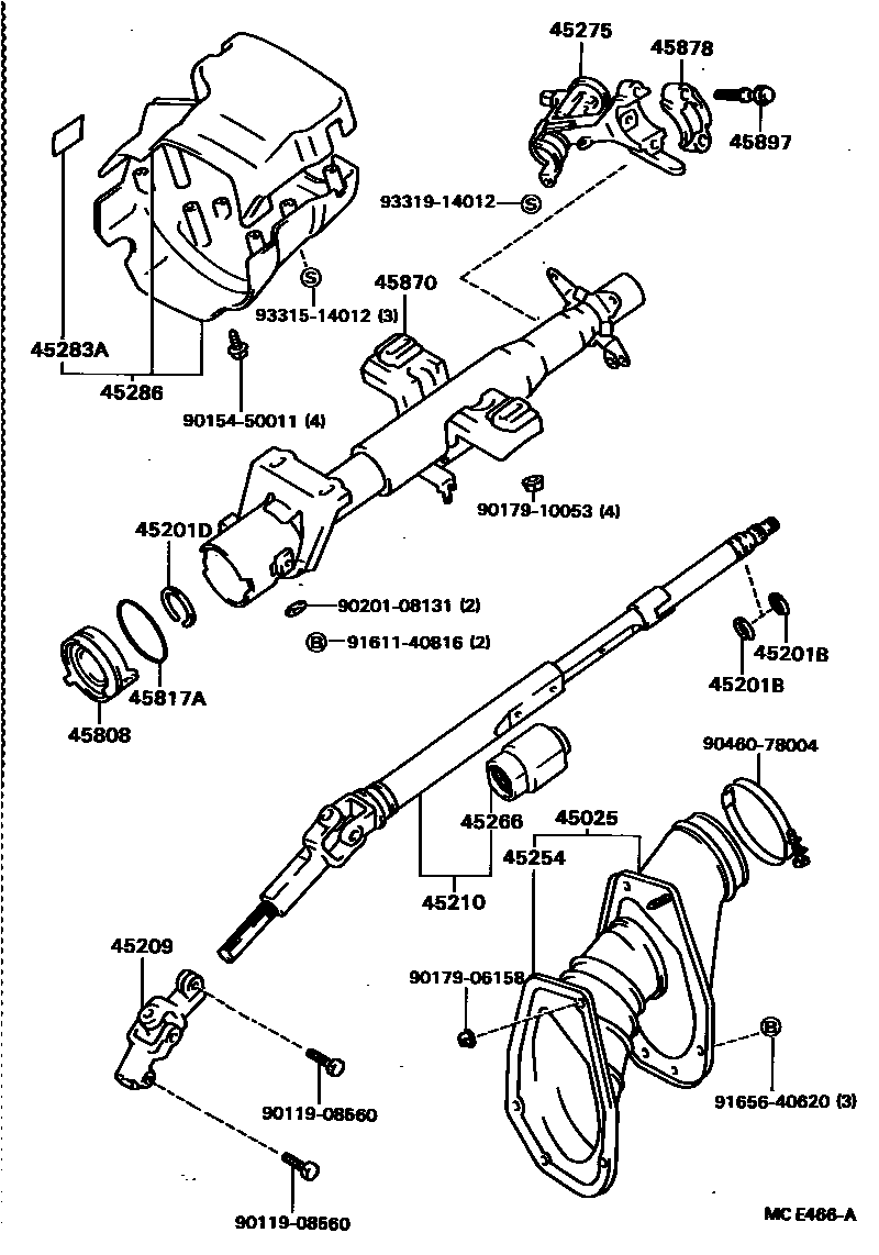 Parts diagram