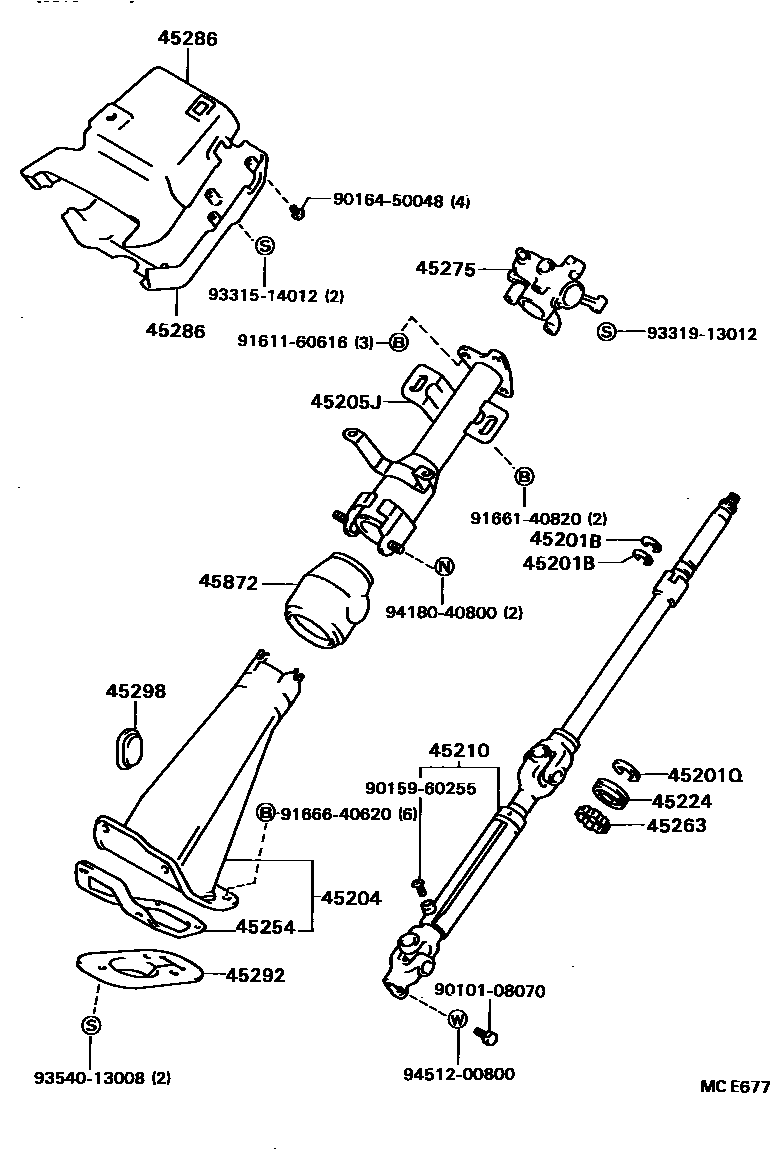 Parts diagram