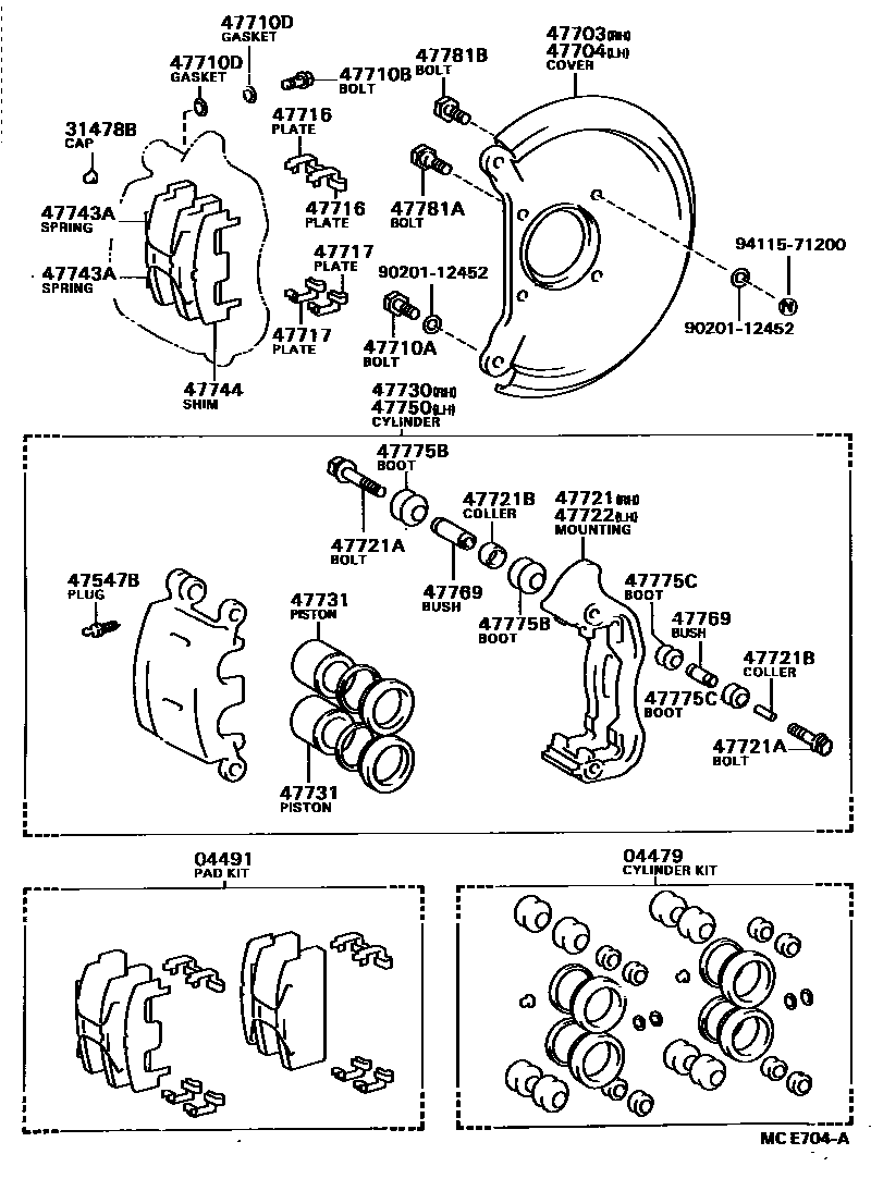 Parts diagram