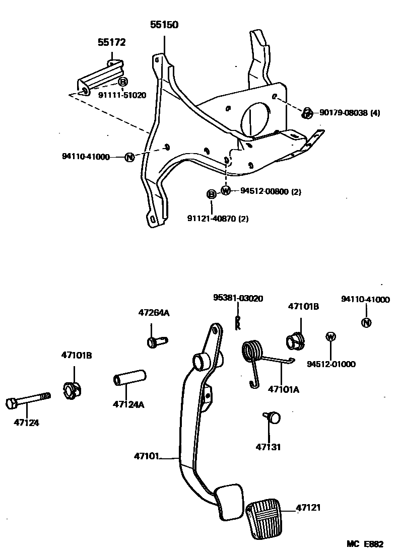Parts diagram