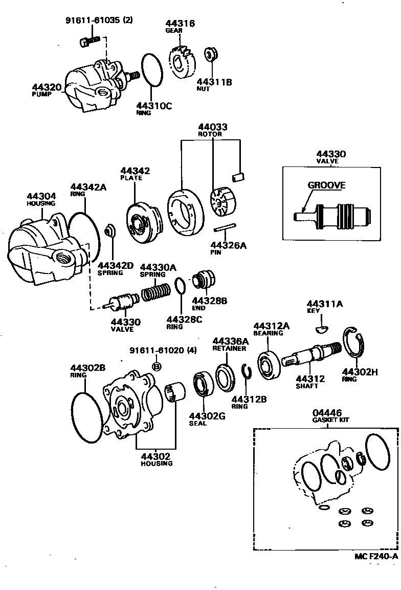 Parts diagram