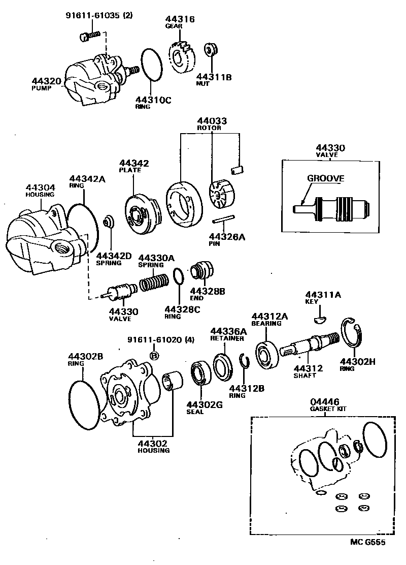 Parts diagram