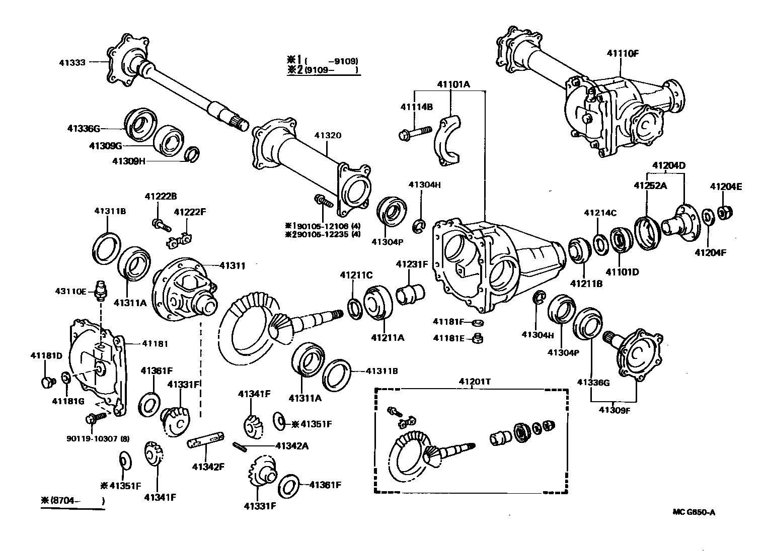 Parts diagram