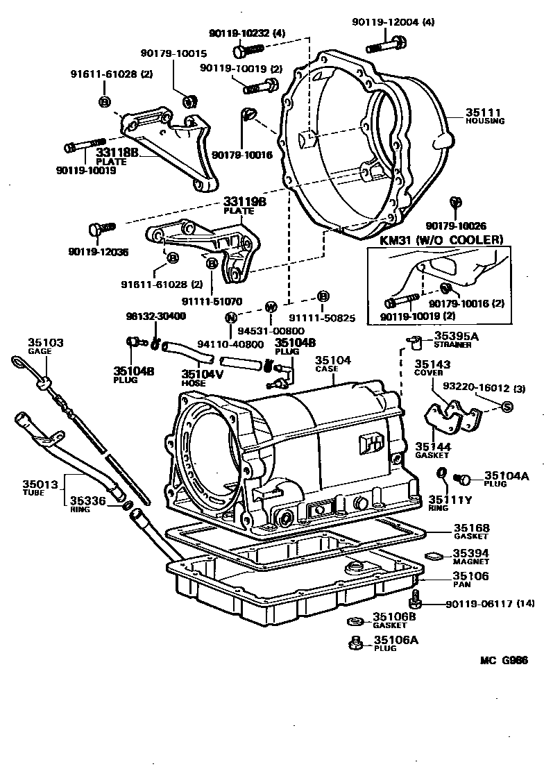 Parts diagram