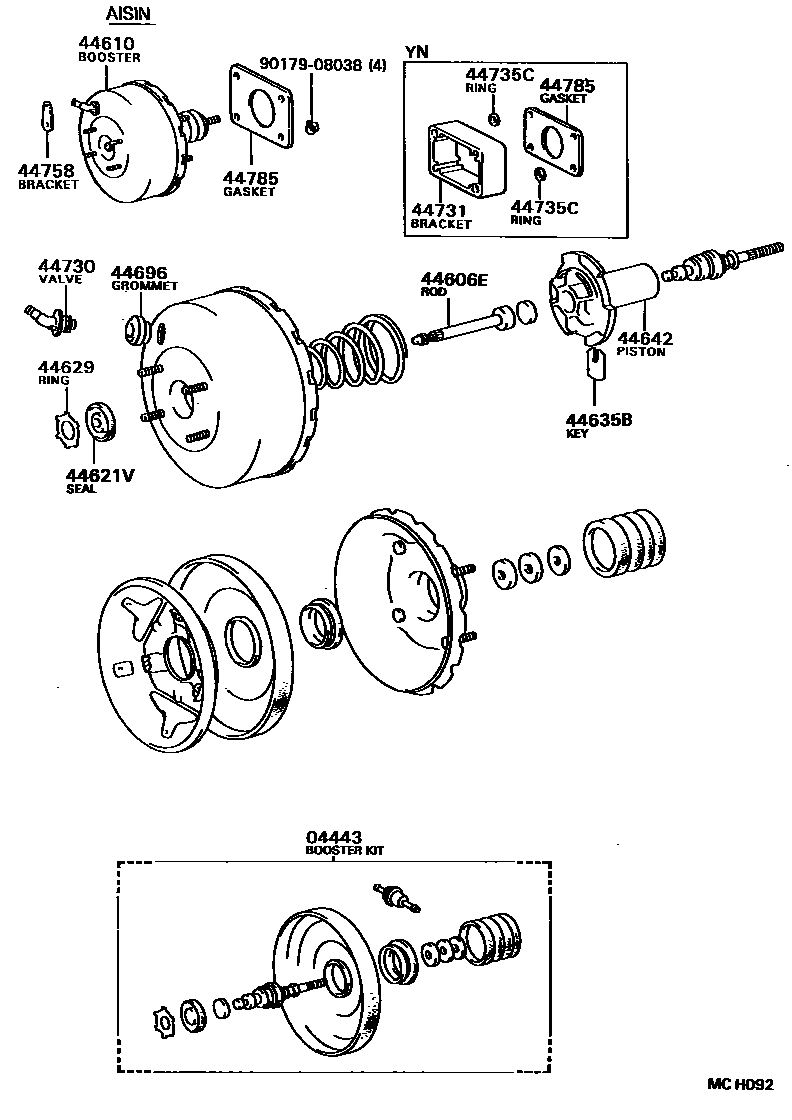 Parts diagram