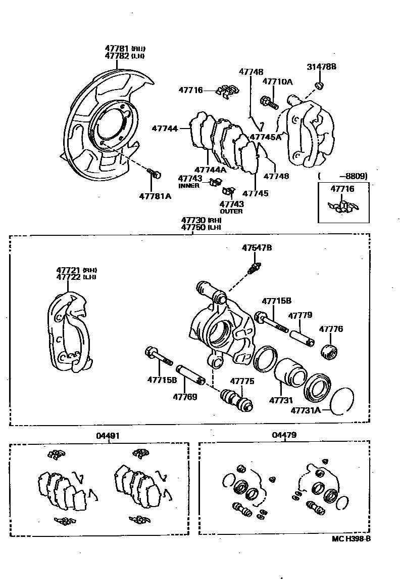 Parts diagram
