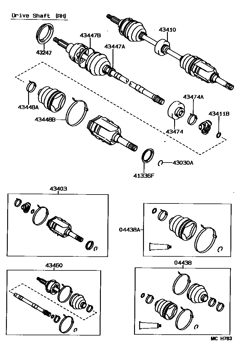 Parts diagram