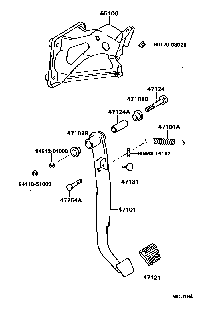Parts diagram