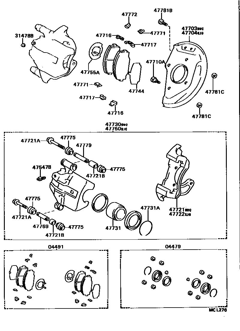Parts diagram