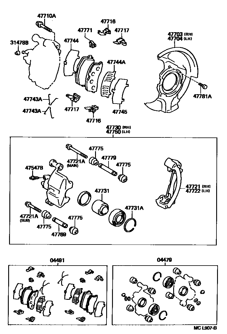 Parts diagram