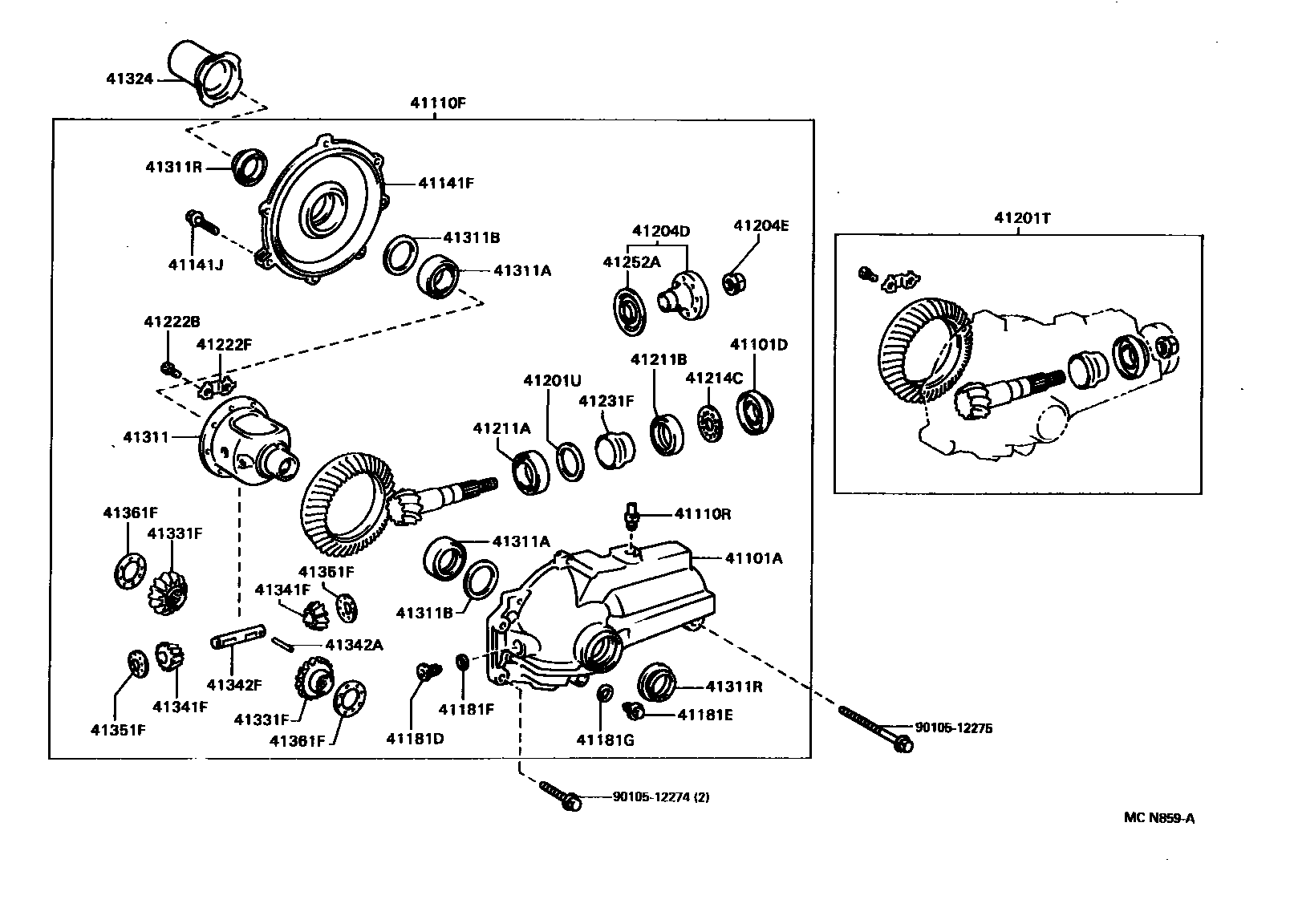 Parts diagram