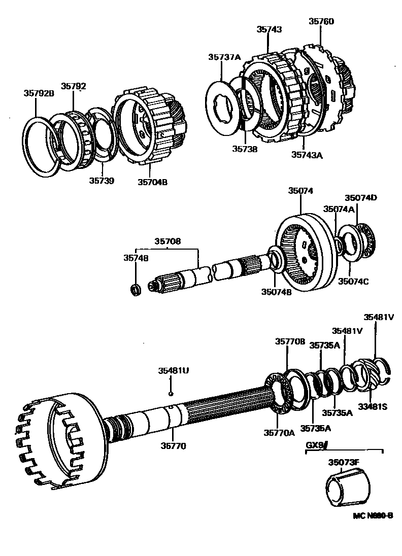 Parts diagram