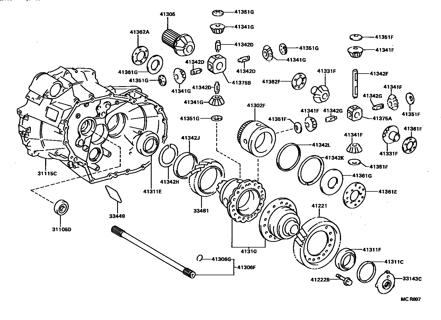 Parts diagram