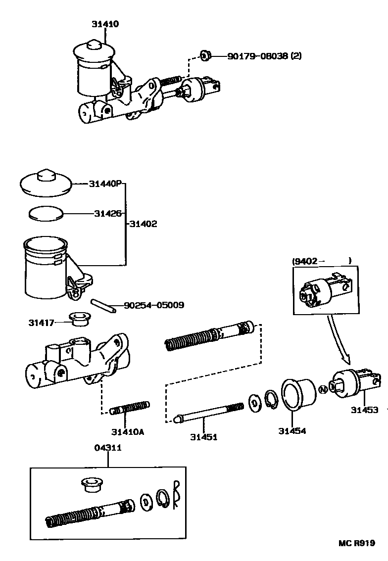 Parts diagram