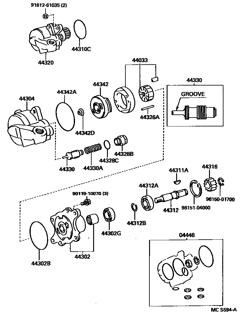 Parts diagram