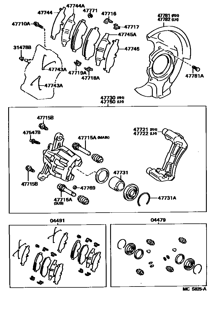 Parts diagram
