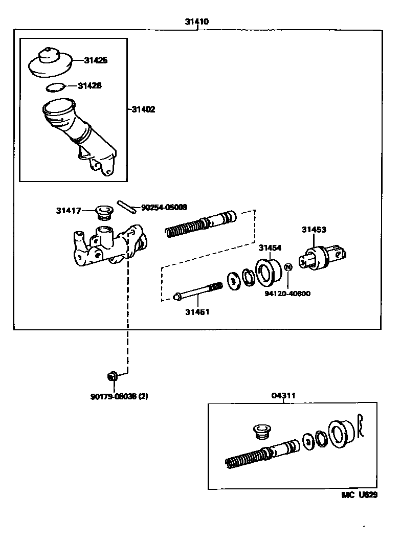 Parts diagram