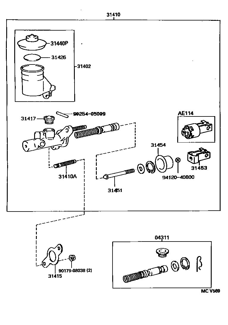 Parts diagram