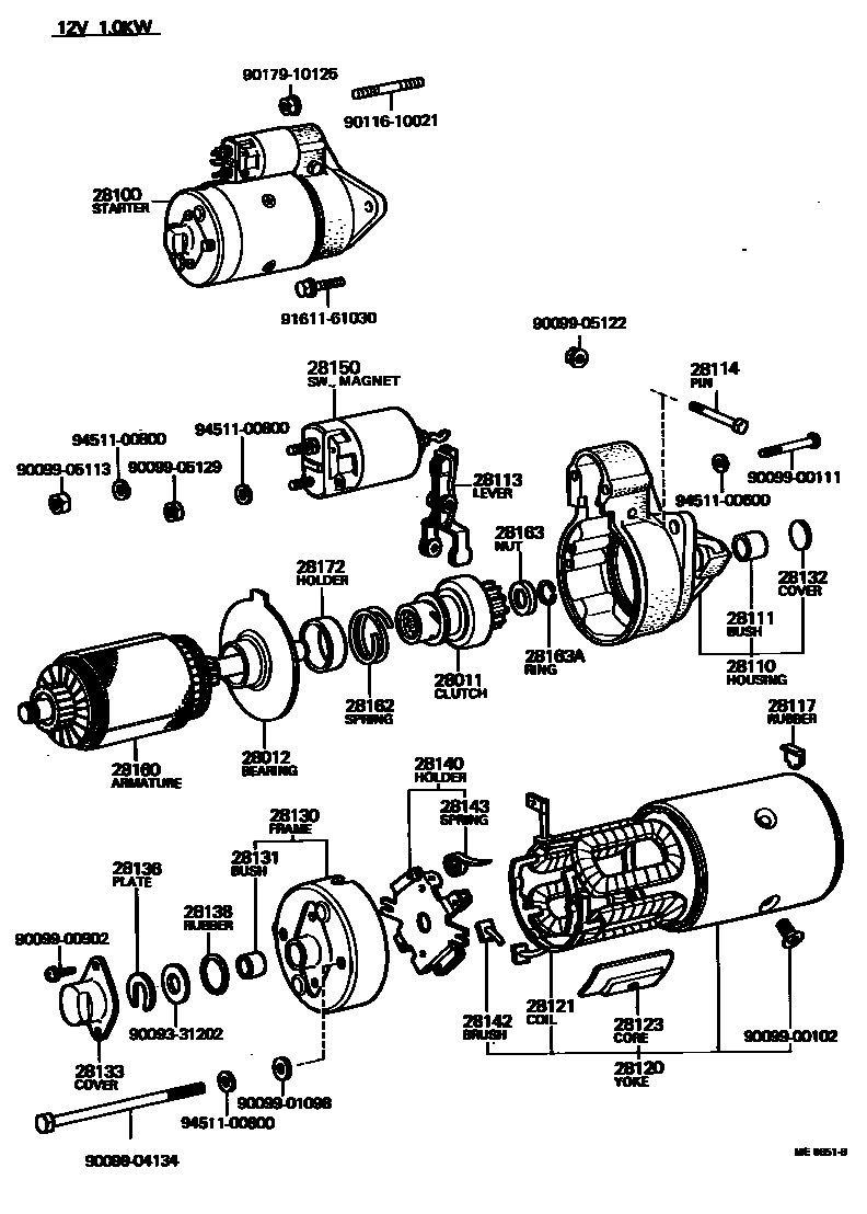 Parts diagram
