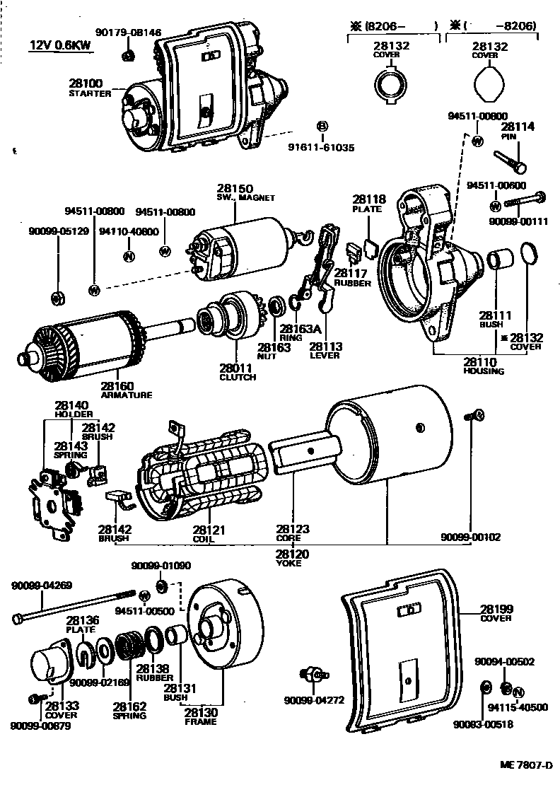 Parts diagram