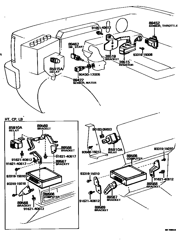 Parts diagram