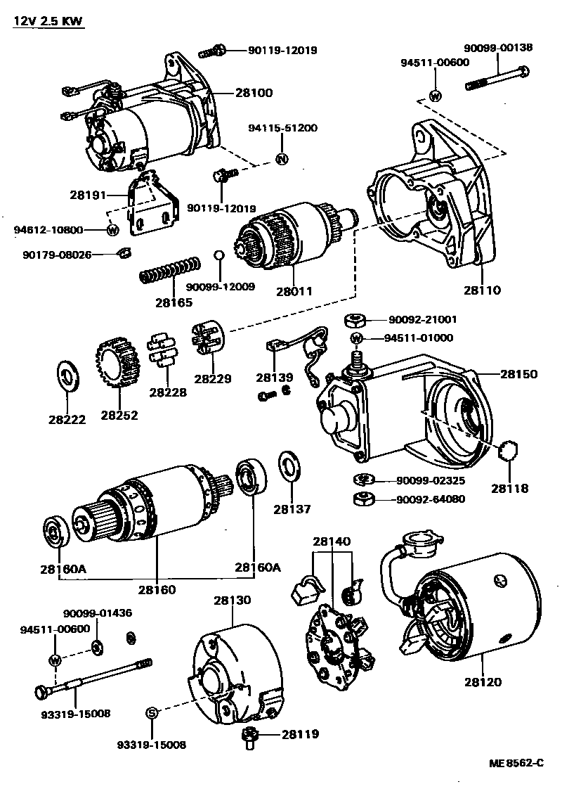 Parts diagram