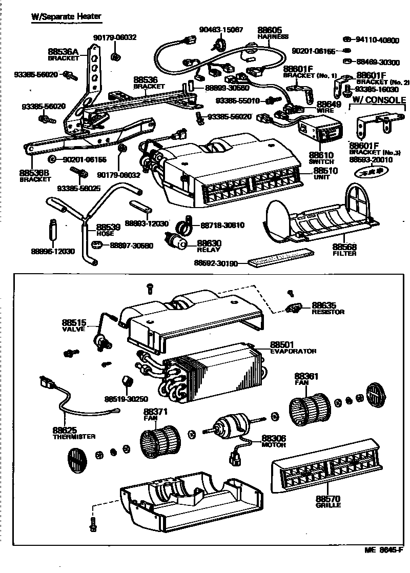 Parts diagram