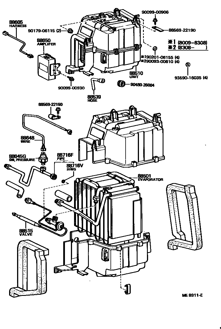 Parts diagram