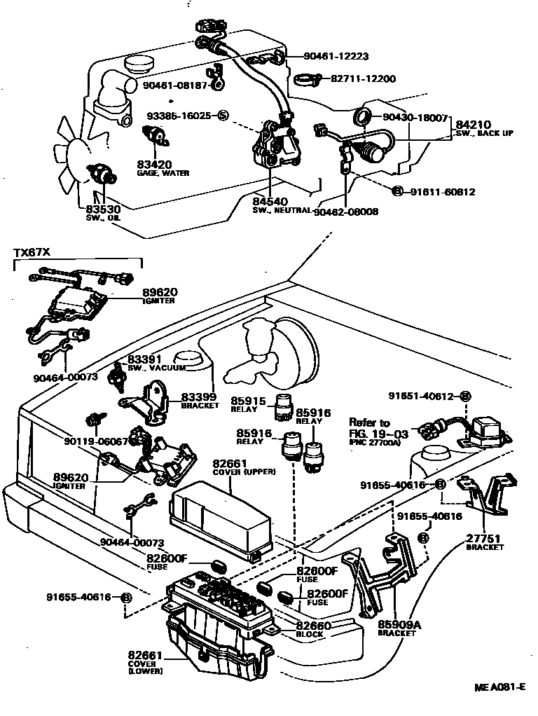 Parts diagram
