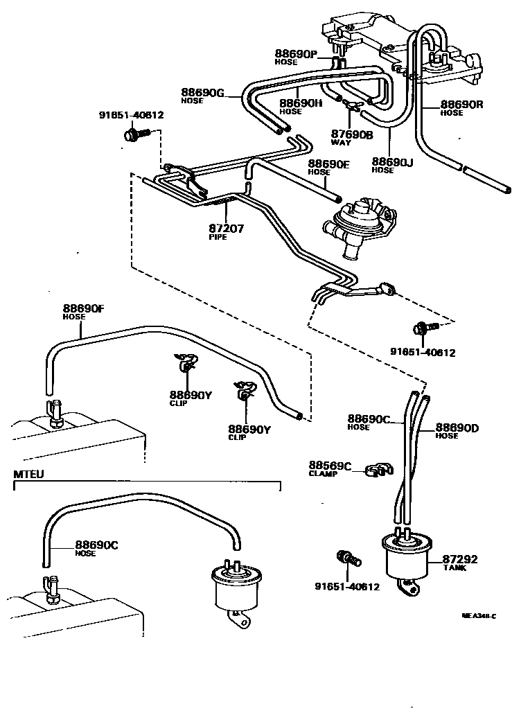 Parts diagram